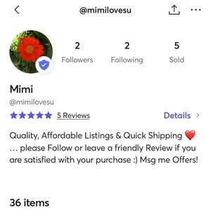 Follow Me on MERCARI to Purchase any of the Listings you see here on Poshmark!